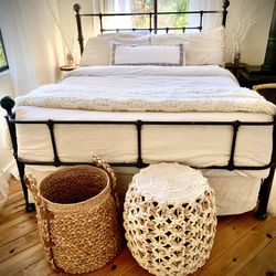 Palecek Coconut Ottoman (Retail $1500)