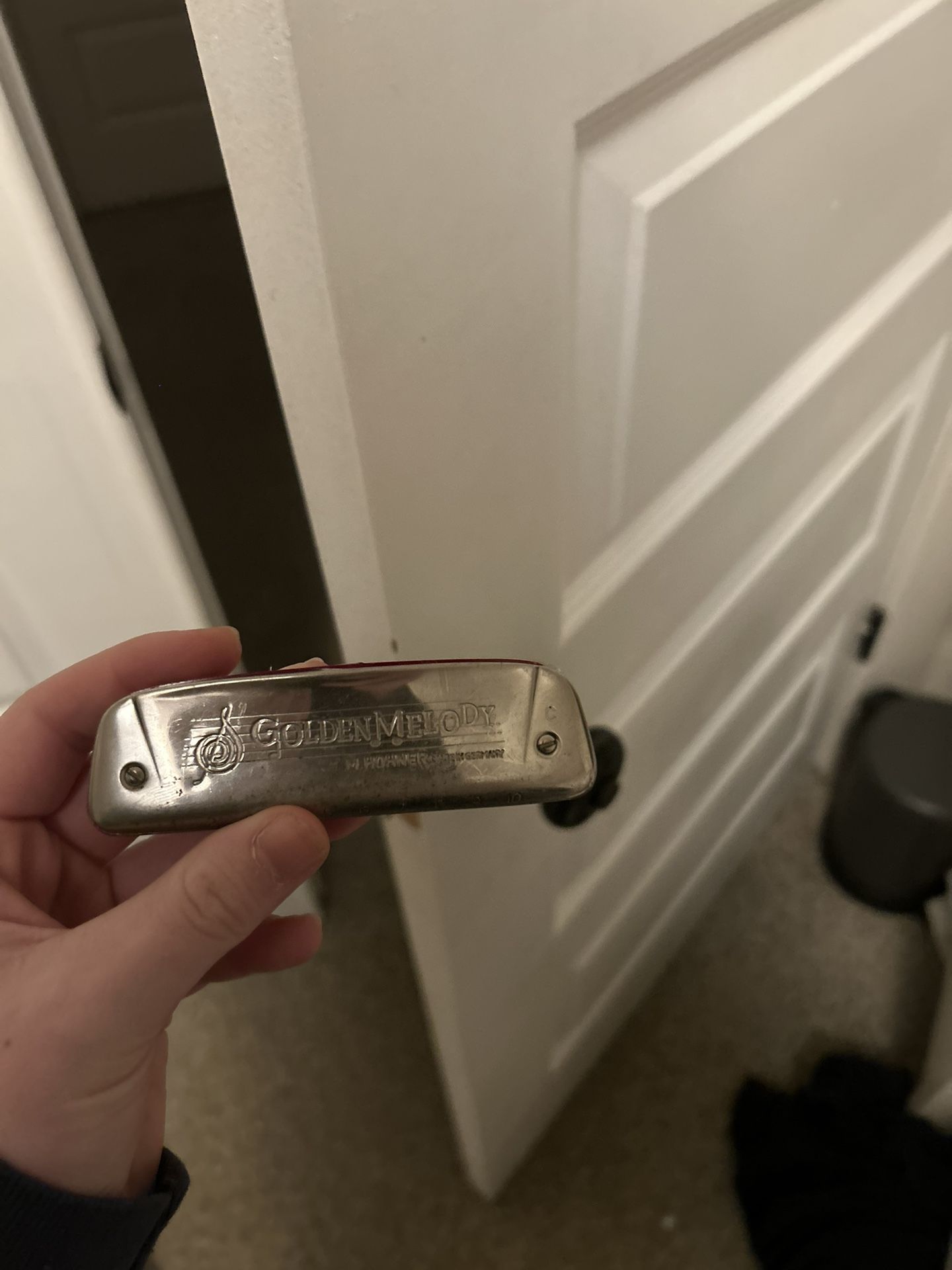 vintage harmonica