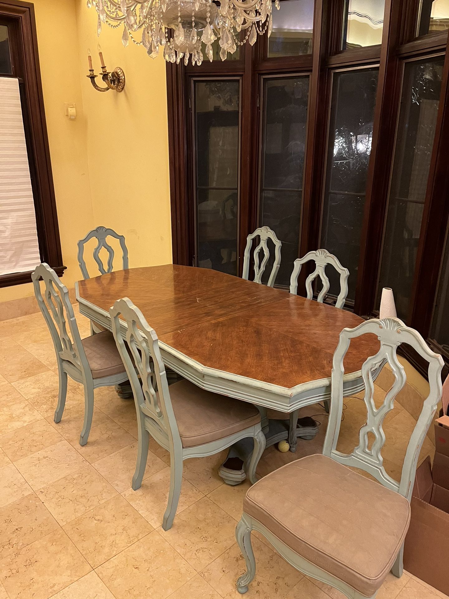 kitchen Table Six Chairs