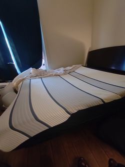Mattress king size and adjustable bed frame