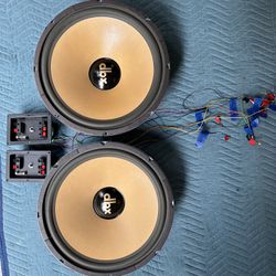 Two DBX 15” Subwoofers