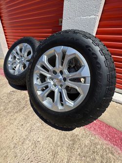 20s Chevy Gmc Ltz High Country All Terrain Tires Rims Rines Wheels 2025 Oem