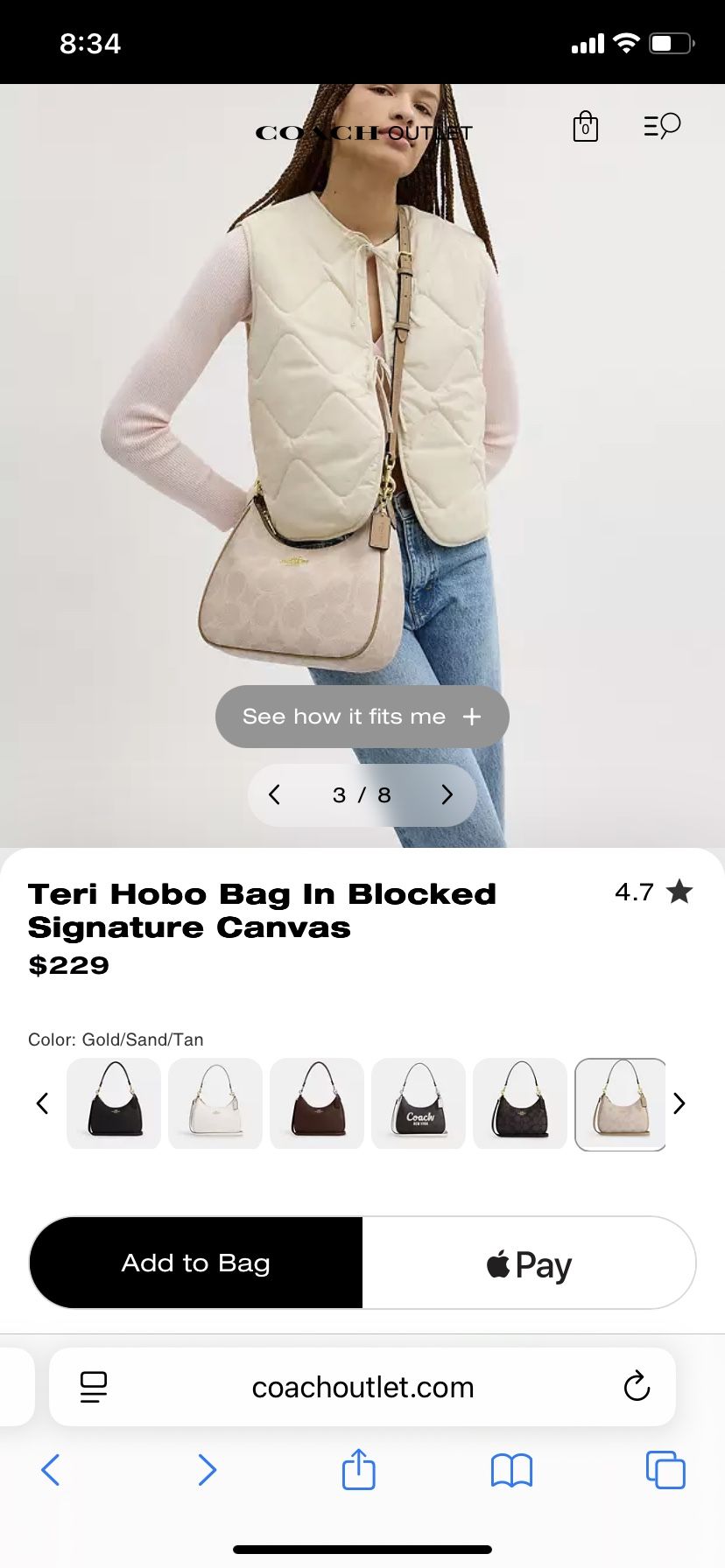 Teri Hobo Bag