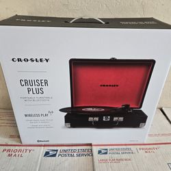 Crosley Cruiser Plus Portable Turntable With Bluetooth