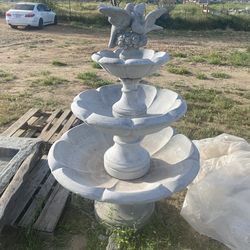 3 tier bird fountain