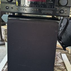Complete Surround Sound System- Receiver, Subwoofer & 5.1 Speakers