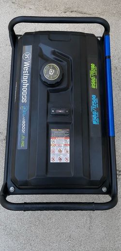 Westinghouse WGen9500DF Dual Fuel Generator – Barely Used – Electric & Remote Start