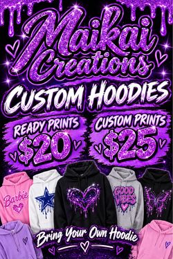 Custom hoodies
