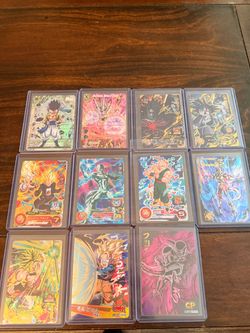 Super Dragon Ball Heroes Japanese Trading Cards Lot