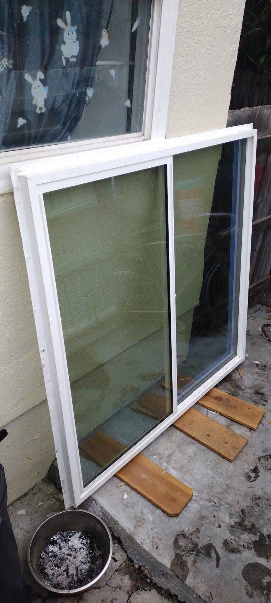 Is Sliding Window For Sale Used In Good Condition The Size Is 5 Footers By 6 Footers