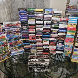 284 VHS Tapes  $250 FOR ALL