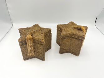 Beaded Trinket Boxes