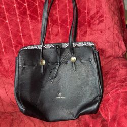 Nannette Laporte Shoulder Bag - Black $ Gold