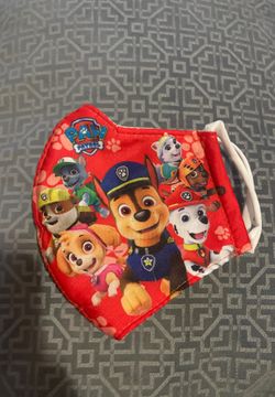 Face mask $7 paw patrol