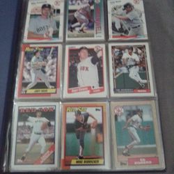 180 Random Baseball Cards From 80's, 90's, 2000's, 