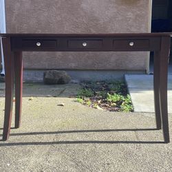 PENDING Wood Console Table