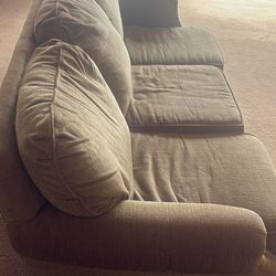 Brown 3 Seater Couch