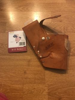 Leather AWP drill holster. New with tag