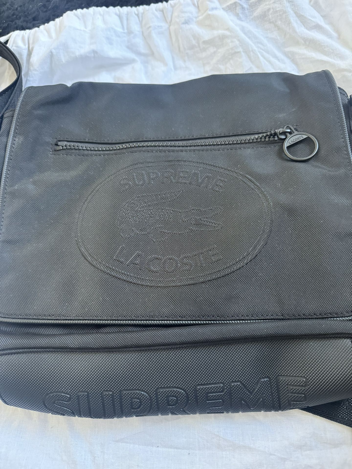 Supreme x Lacoste Messenger Bag