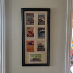 Largest Ships Postcards Framed
