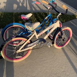 2 Huffy Bike 20”