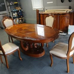 Dining Set (Excellent Condition - $5000+ New)