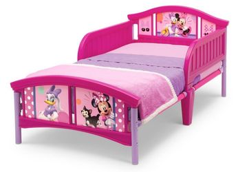 Delta Children Girl Bed With Sealy 2 Stage Kid Mattress