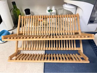 $10 each Wood Dish Rack