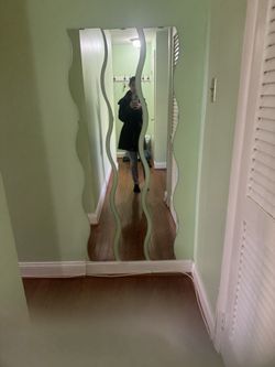 IKEA KRABB Wavy Mirrors – Set of 3