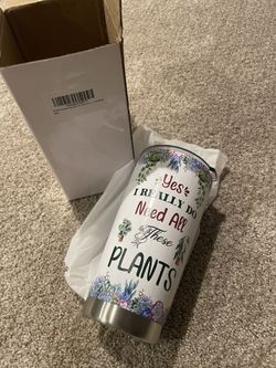 Brand New Garden Lover Tumbler