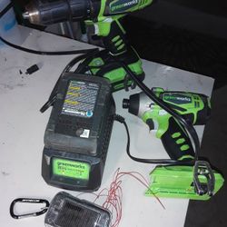 2 Greenwork drill, For trade