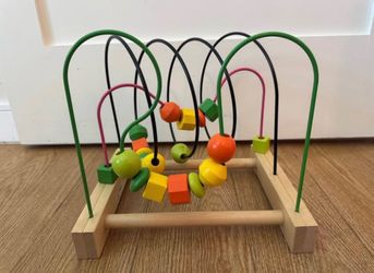 IKEA MULA Bead Roller Coaster Toy