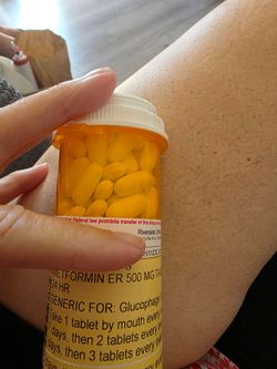 Metformin er 500 mg