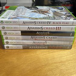 Xbox 360 - Assassin’s Creed Games 