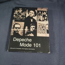 Depeche Mode 101 DVD 2003 2-Disc Set; Complete with Booklet.
