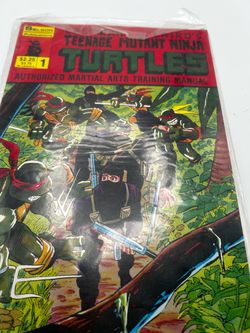 TMNT Authorized Martial Arts Training Manual #1