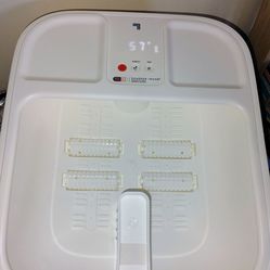Foot spa open box never used pickup only cash