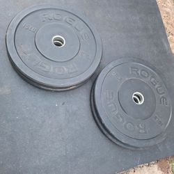 Rogue Olympic Bumper Plates Set