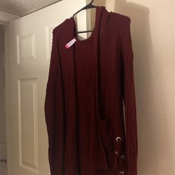 Maroon Sweater
