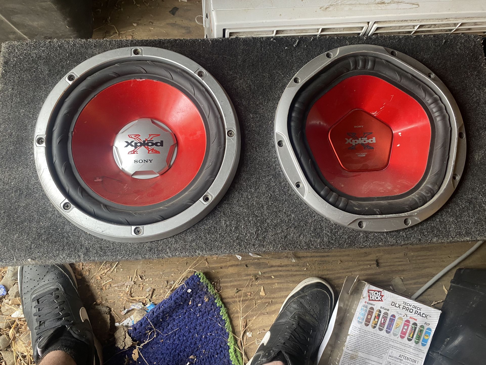 Speaker Subs And Amp Set