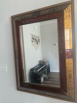 Large Decorative Wall Mirror – Beautiful Celtic-Inspired Frame