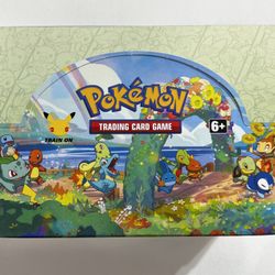 🔥 Pokémon Celebrations Mini Tins - Factory Sealed Set (8) w/ Open Display Box 