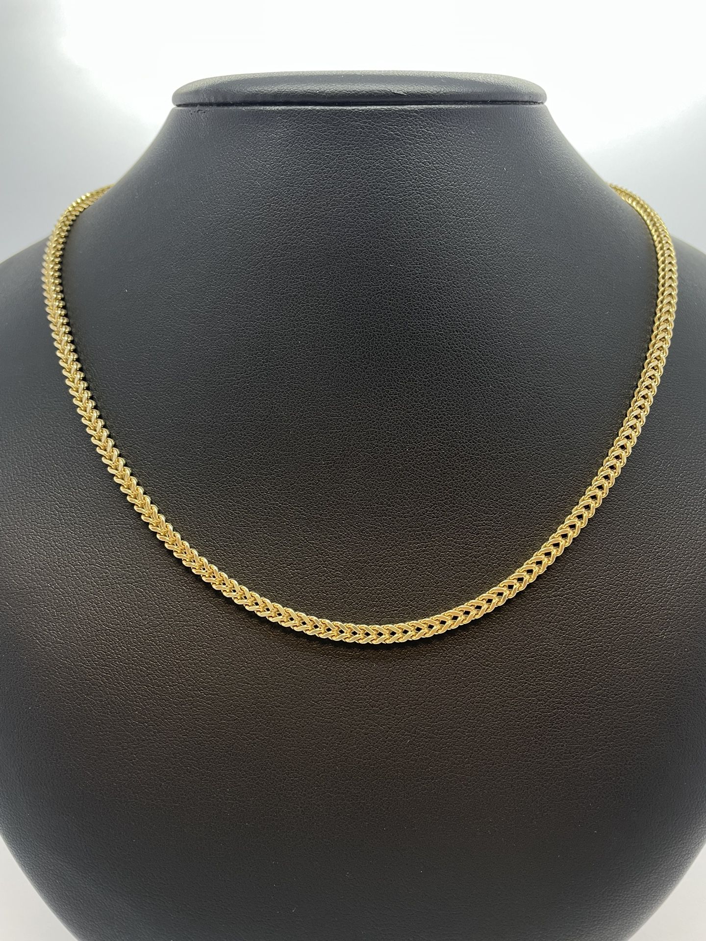 Gold Chain Franco Hollow 14K