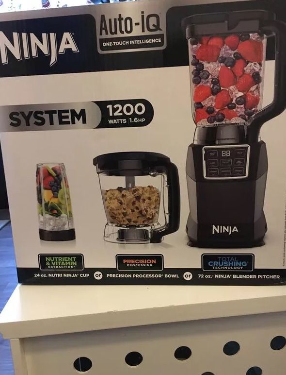 Ninja Kitchen System with Auto IQ Boost and 7Speed Blender for Sale in