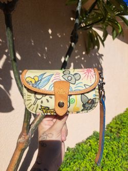 Dooney & Bourke Disney Sketch Wristlet