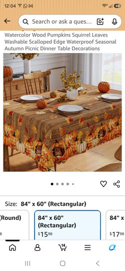 Rectangle vinyl washable tablecloth