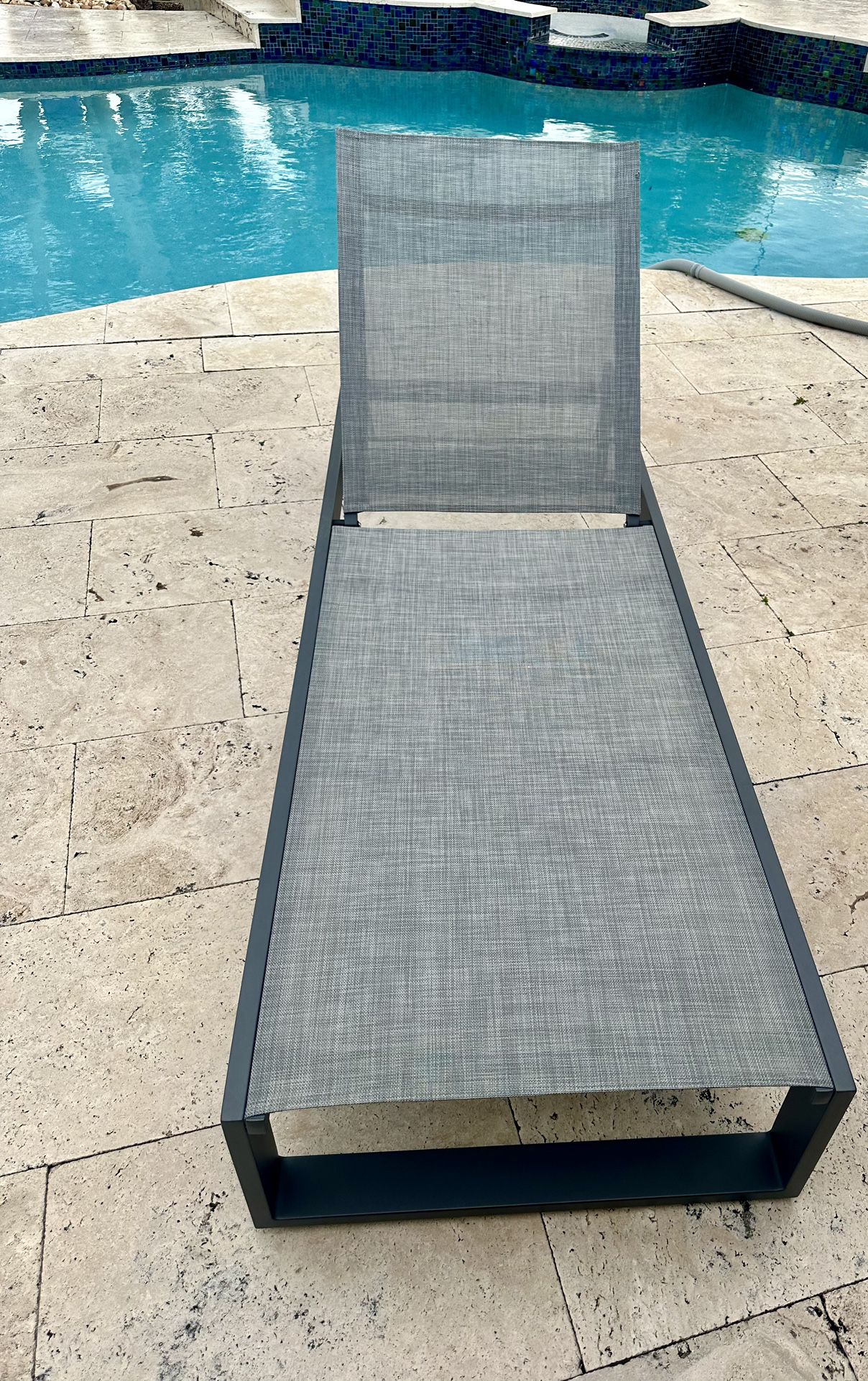 Outdoor Pool Chaise Lounger 