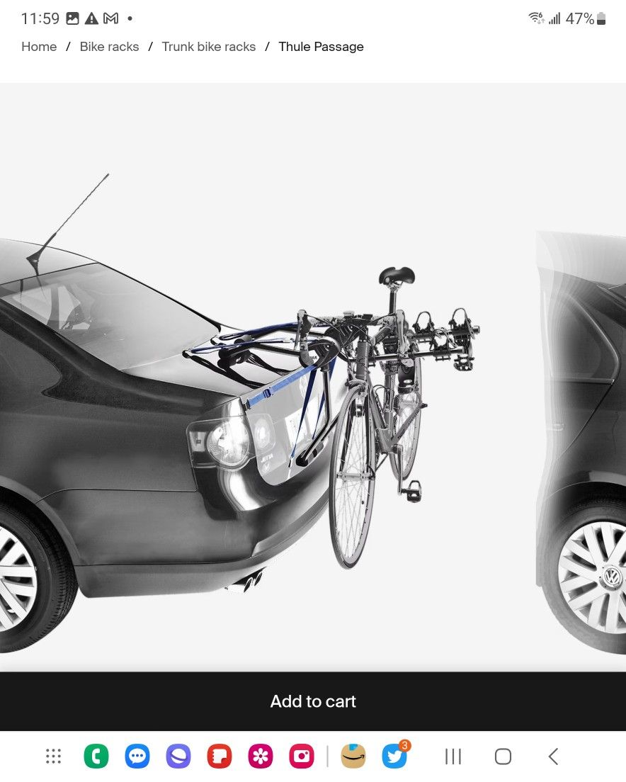 Thule Passage bike rack