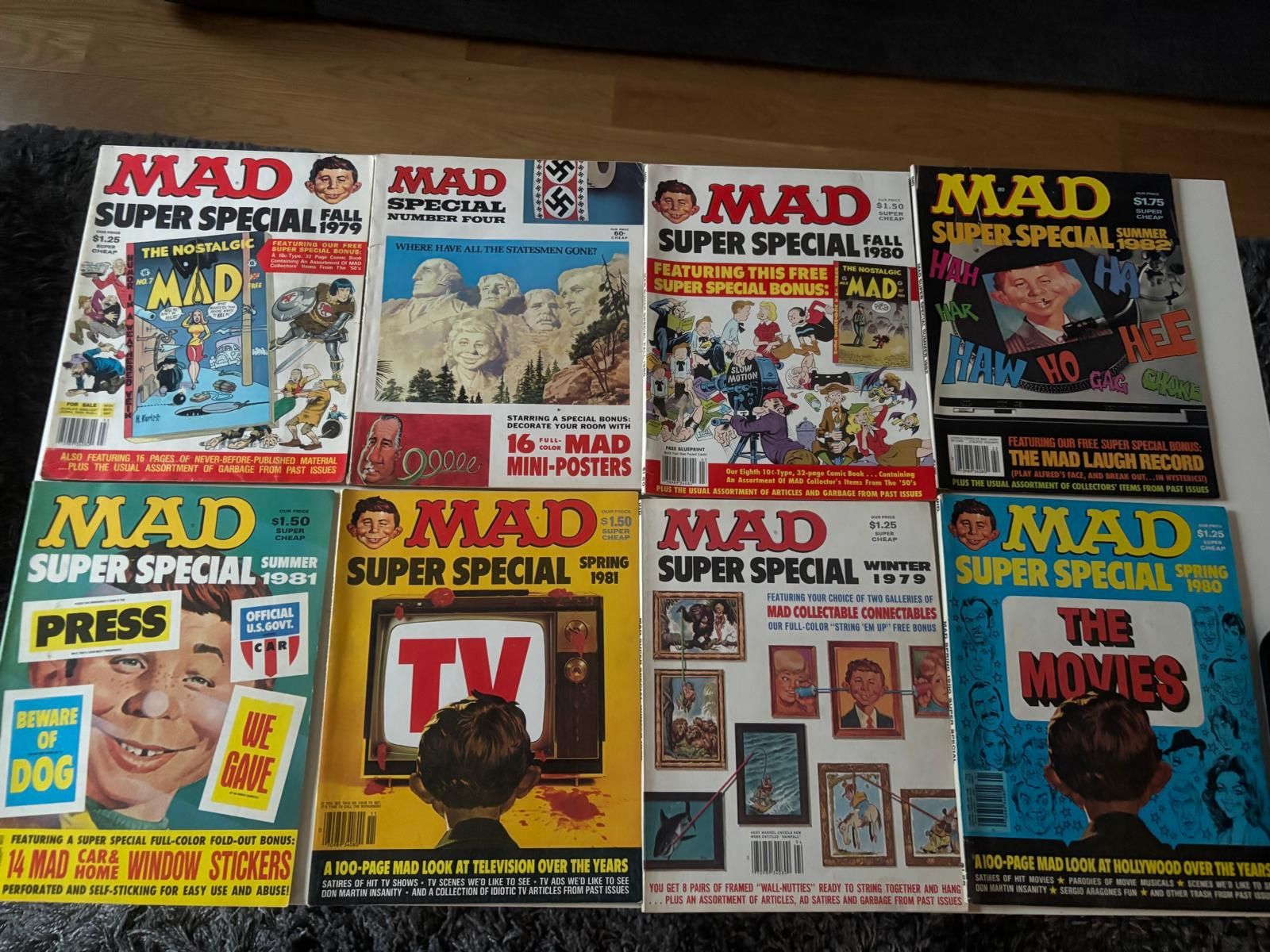 Vintage 1970's/60's Magazine/Comic Books Collection n.9