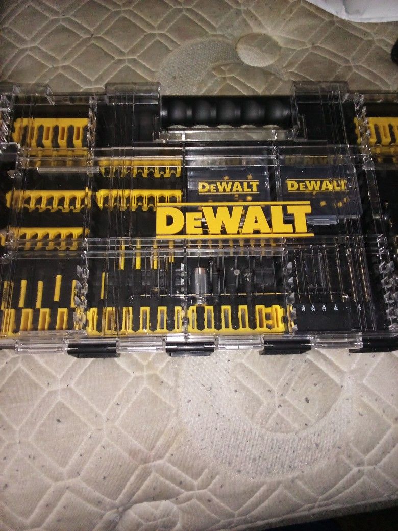 DeWalt Drill and Bit Sets.